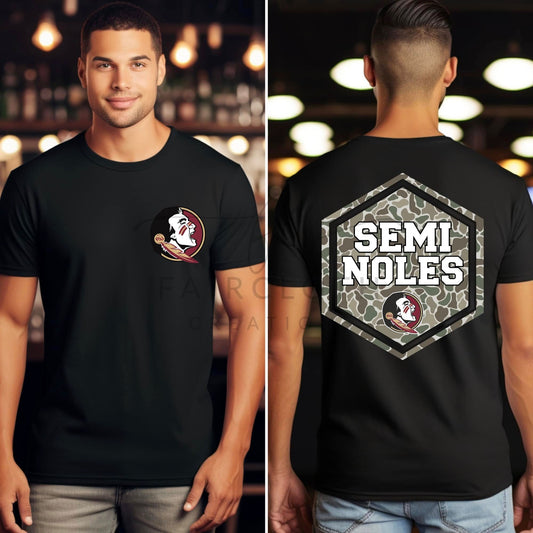 Seminoles Dark Camo Back