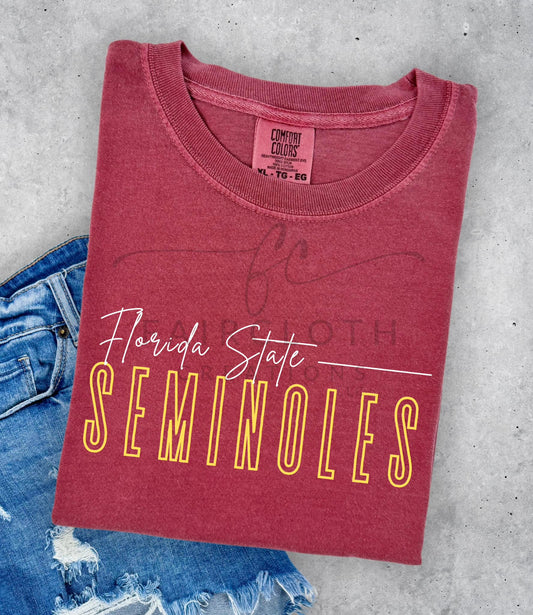 Seminoles Tall Font