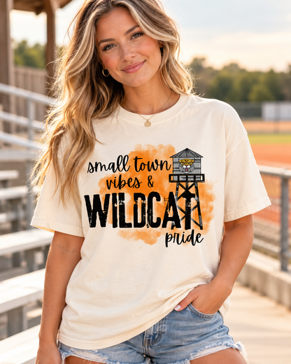 Small Town Orange Wildcat Pride