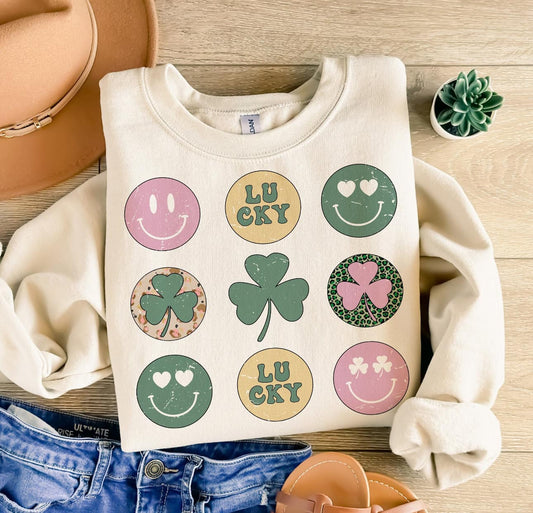 Smiley Clover Collage