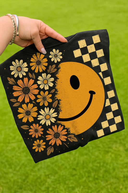Smiley Fall Flowers
