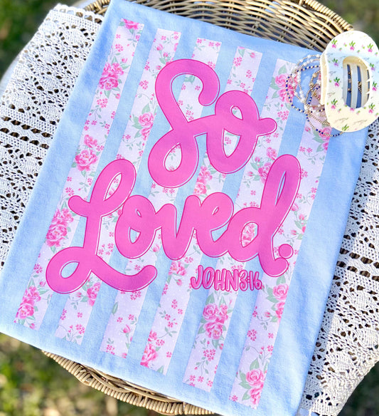 So Loved Floral Line