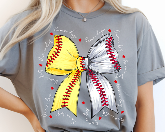 Softball Baseball Bow