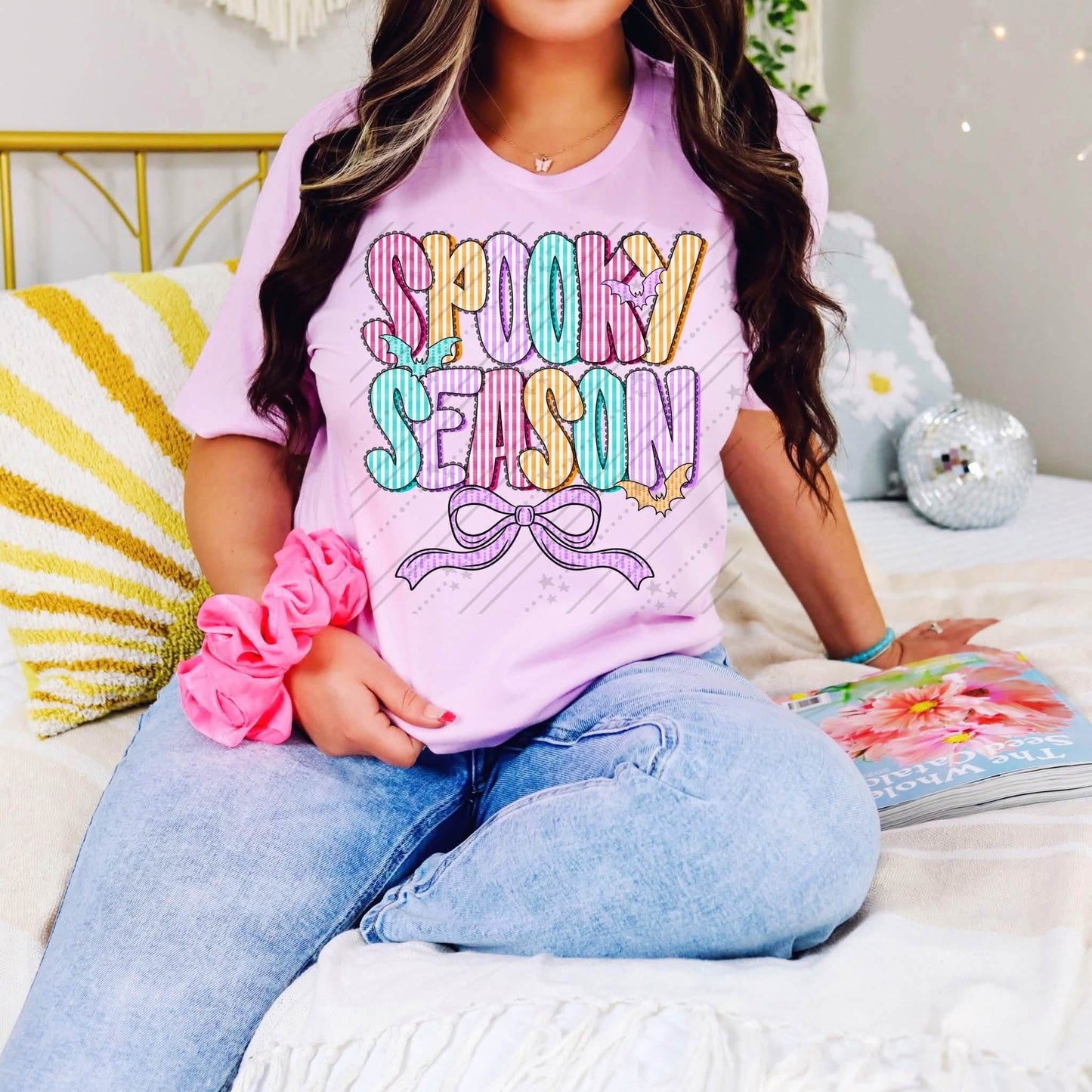 Spooky Season Pastel Lines
