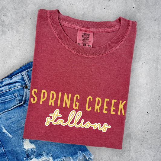 Spring Creek- Cursive Stallions