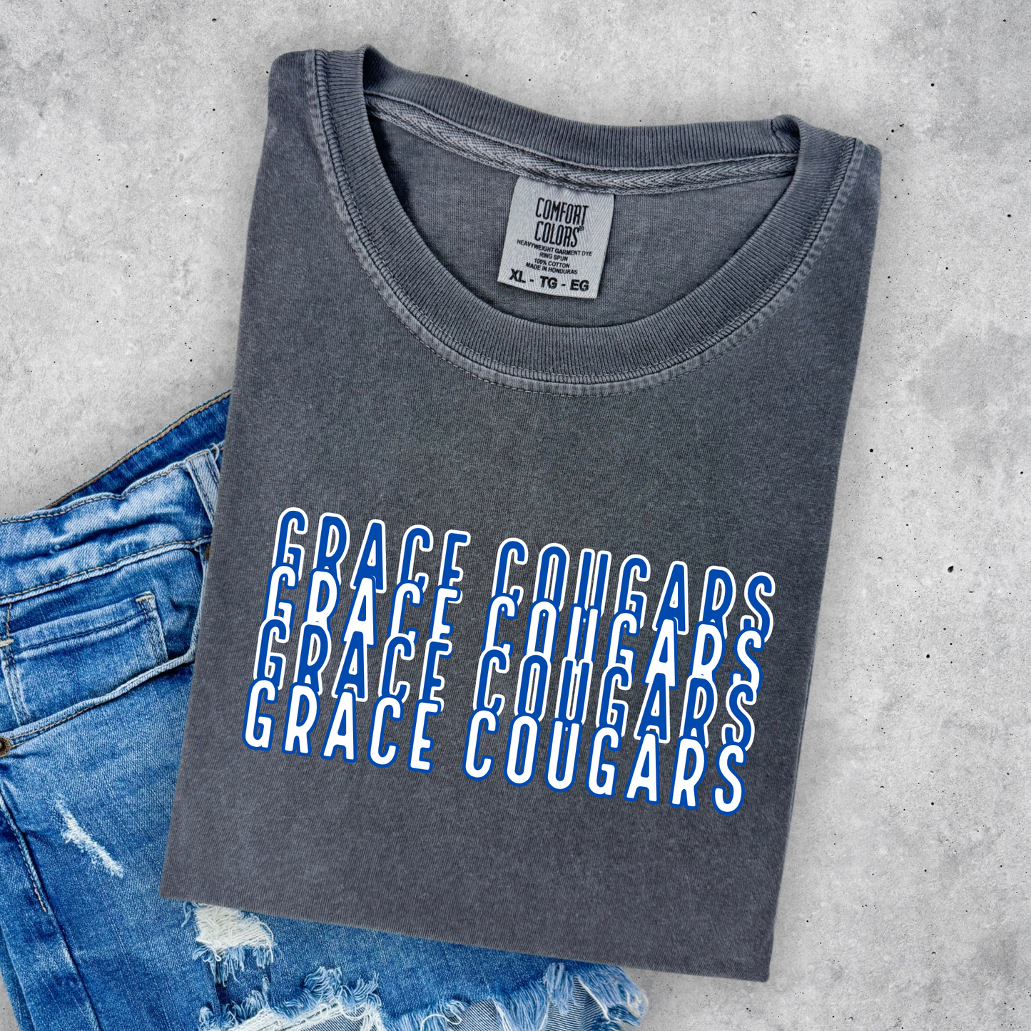 Stacked Grace Cougars