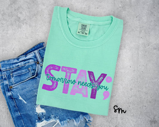 Stay Purple and Mint