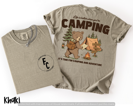 Teddy Bear Camping