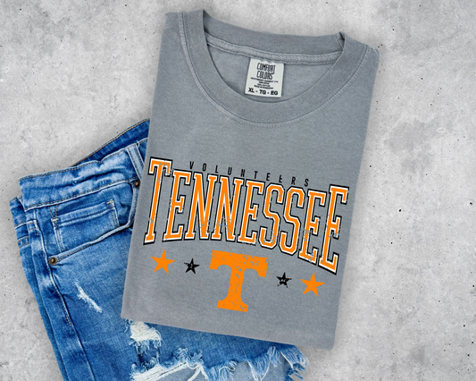 Tenneessee Blue and  Orange stars