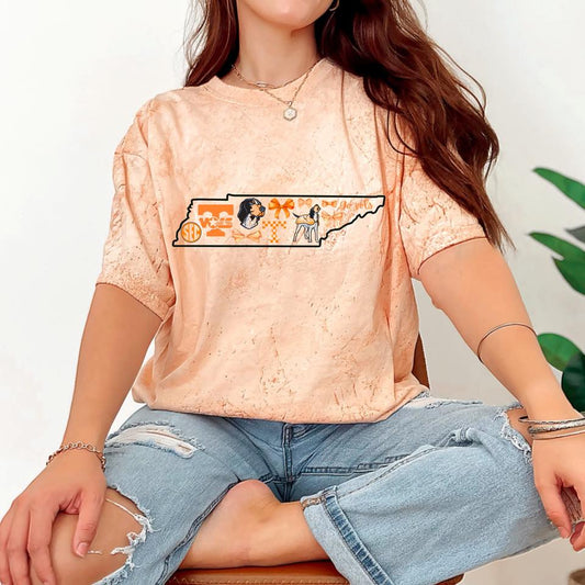 Tennessee with Icons