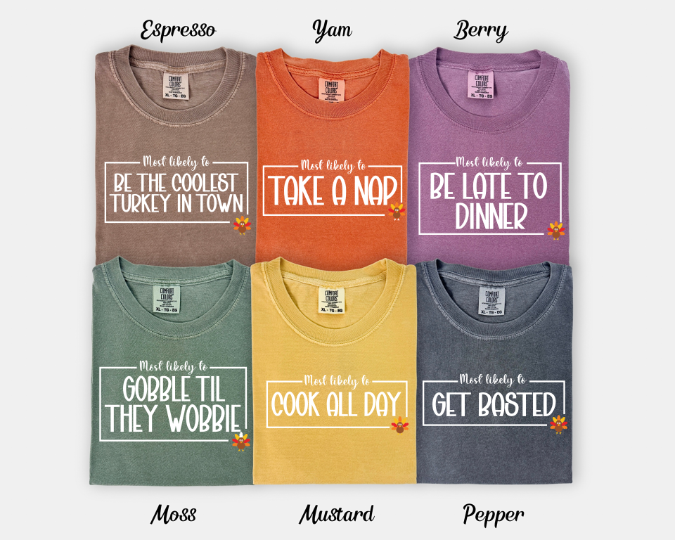 Thanksgiving Most Likely