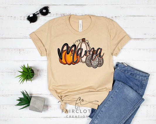 Three Pumpkin Mama