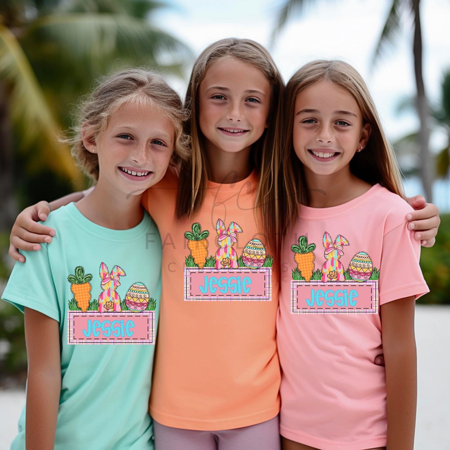 Trio Easter with Name