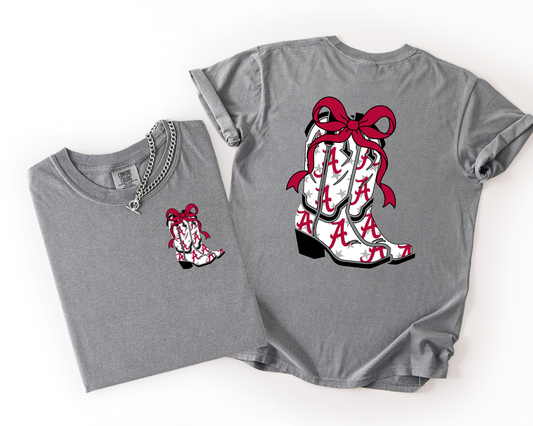 Alabama Boots with Bow