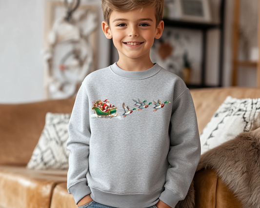 Santa Sleigh Mallards- Toddler/Youth