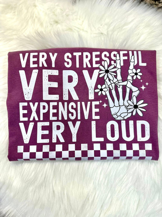 Very Stressful Very Expensive