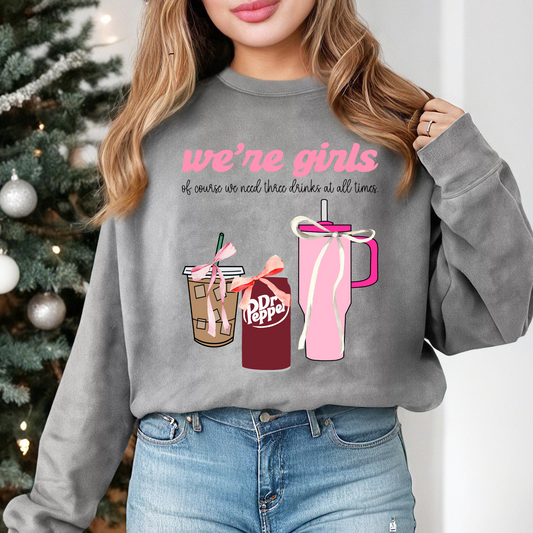 We're Girls Dr Pepper