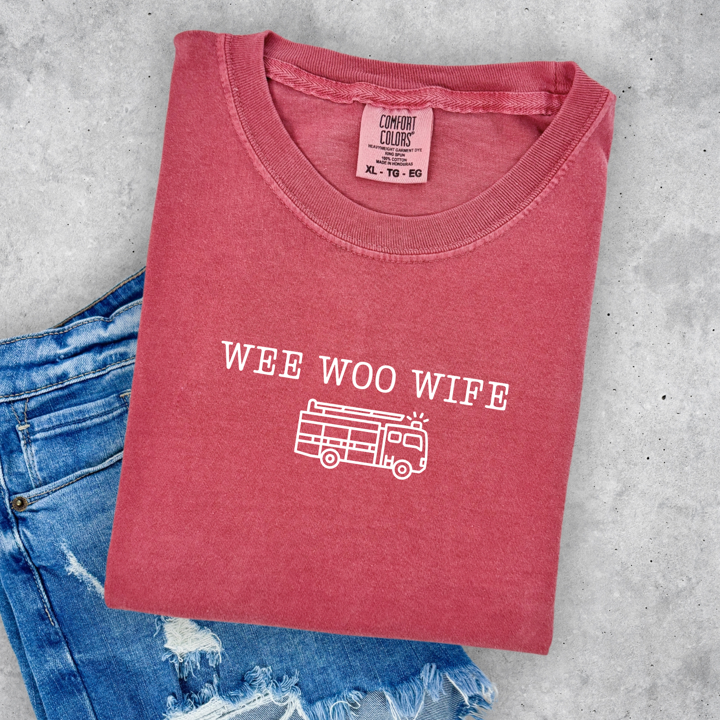 Wee Woo Wife Firefighter