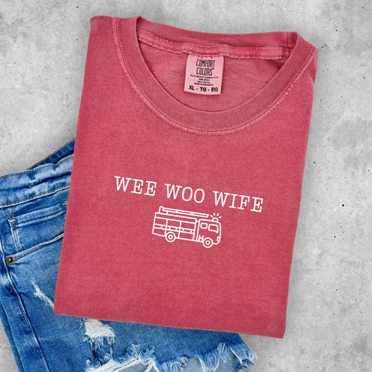 Wee Woo Wife Firefighter