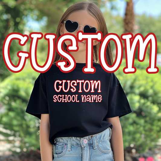 Custom Pop School Name