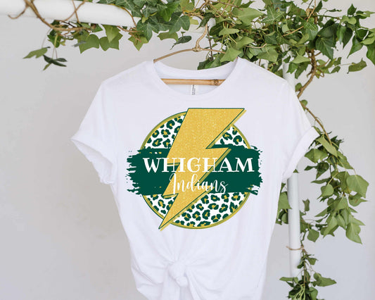 Whigham Indians Leopard Circle