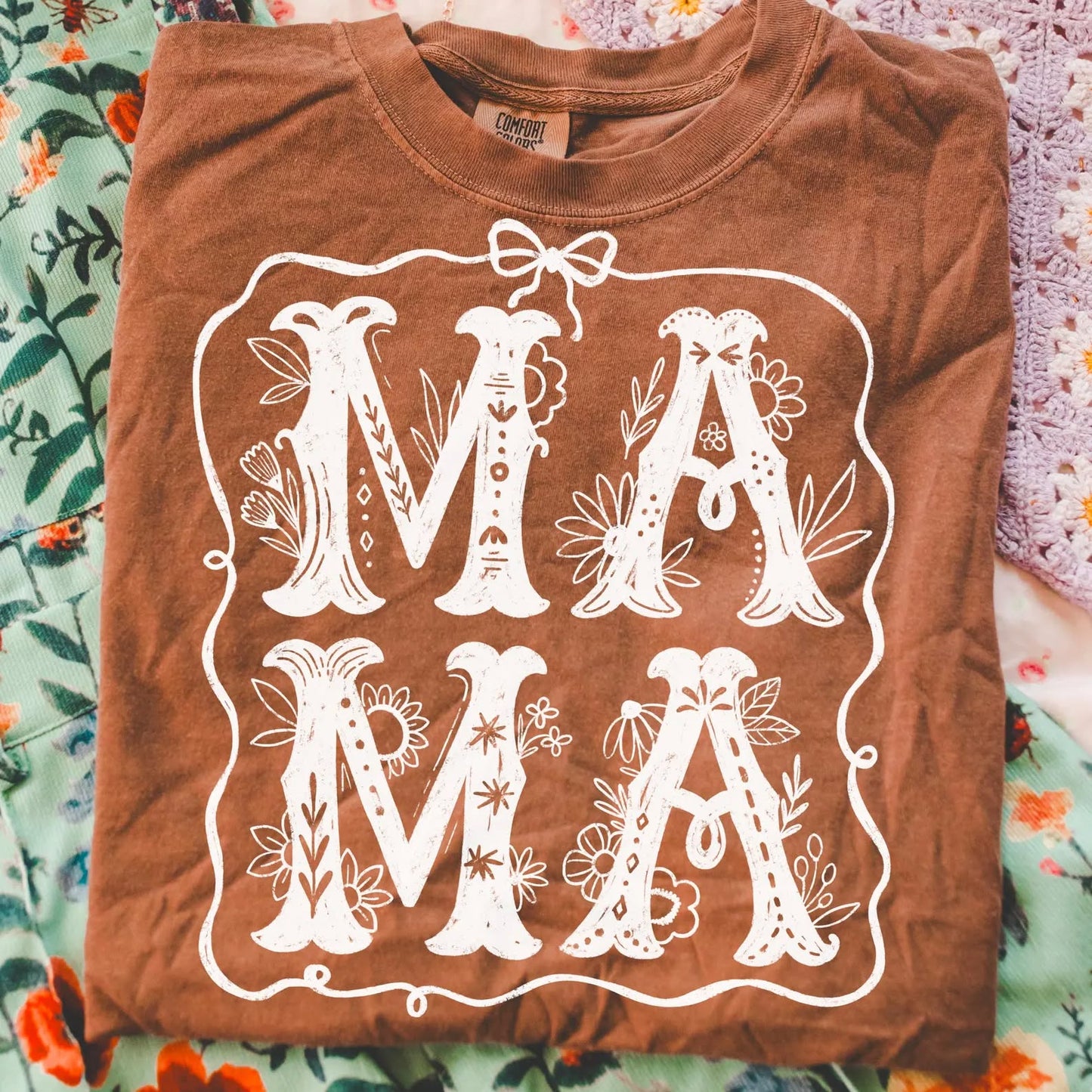 White Boho Mama