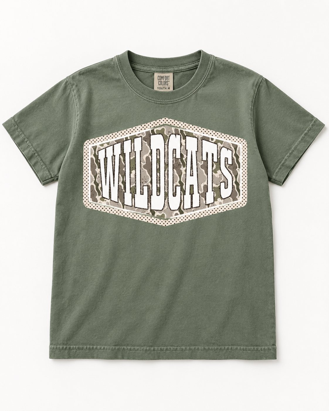 Wildcats Camo Badge