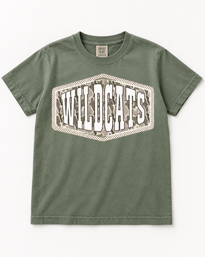 Wildcats Camo Badge