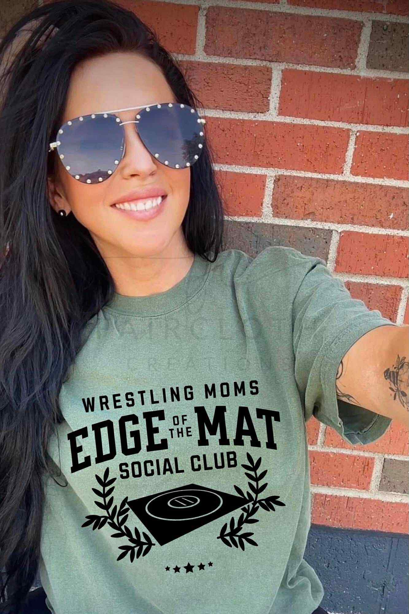 Wrestling Moms Edge of Mat