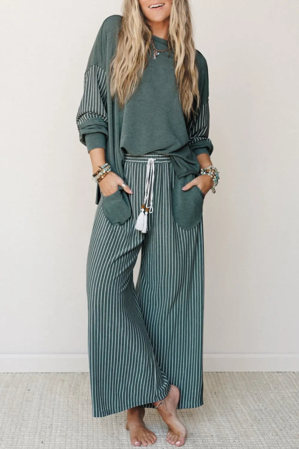 Green Bay  Patchwork 2pc Set- S-4X- PREORDER