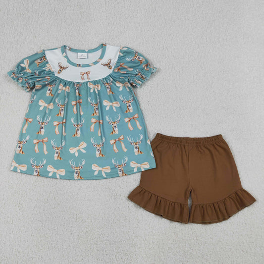 Deer and Bow 2pc Set