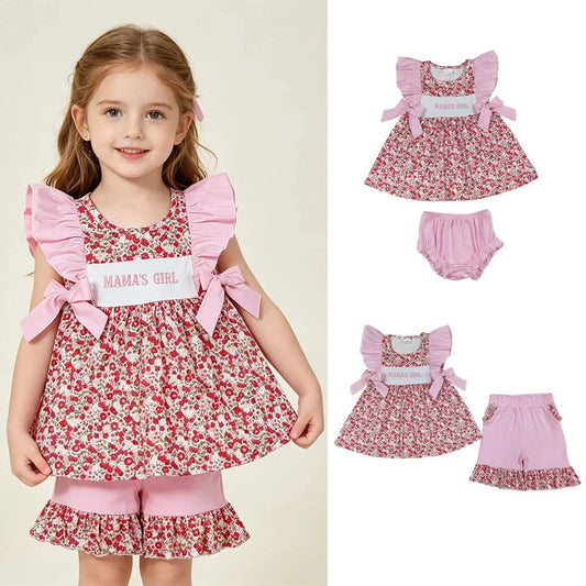 Mama's Girl Floral 2pc Set.