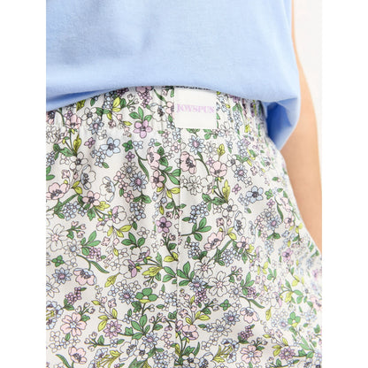 Embroidered Monogram PJ Shorts