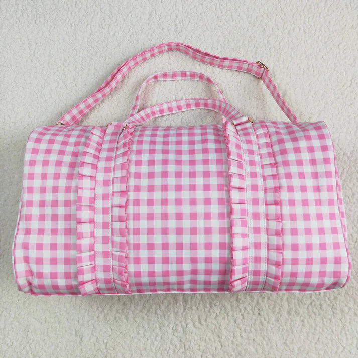 Floral Ruffle Duffel Bags