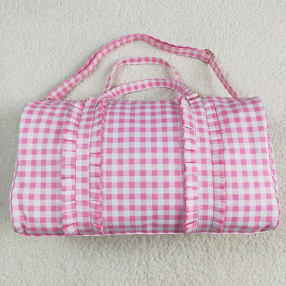 Floral Ruffle Duffel Bags
