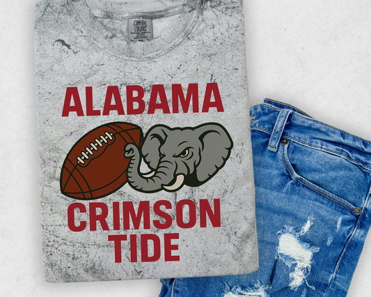 Crimson Tide with Football