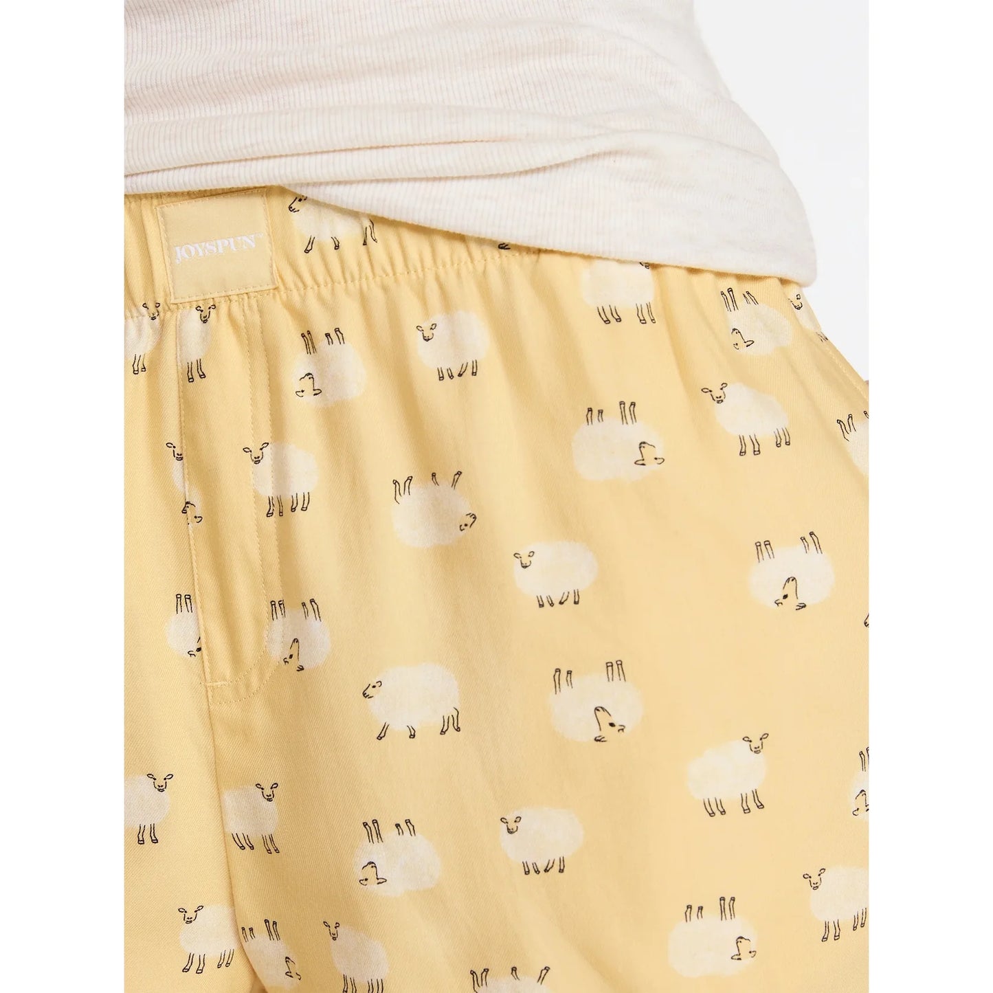 Embroidered Monogram PJ Shorts