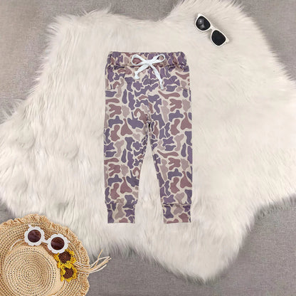 Boy Camo Pants Cuffed