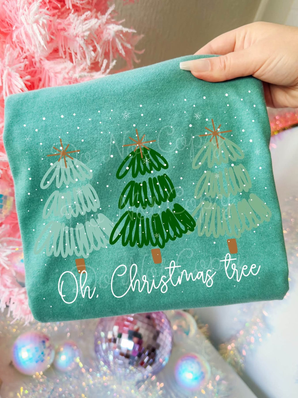 Oh Christmas Tree Trio Graphic Tee