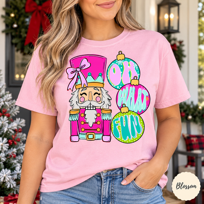 Nutcracker Oh What Fun Graphic Tee — Blossom