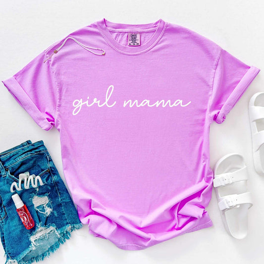 Girl mama- White