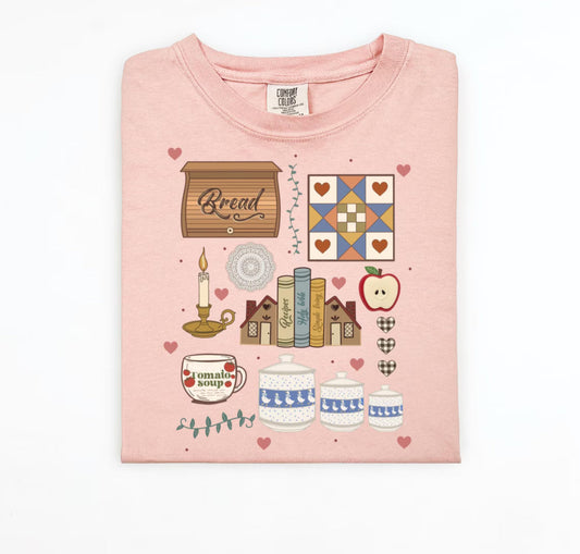 Vintage Items with Breadbox