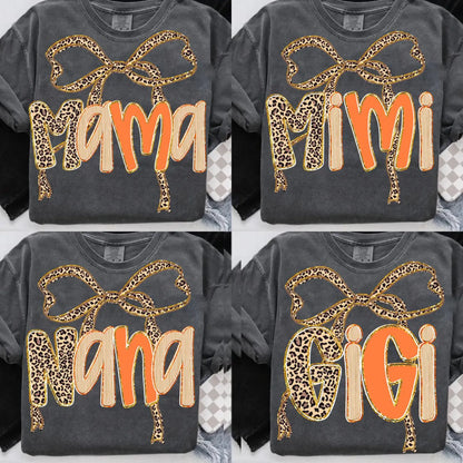 Leopard Cream Orange Names