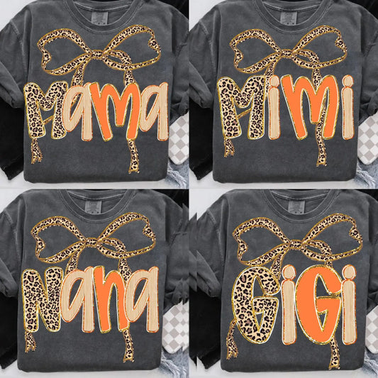 Leopard Cream Orange Names