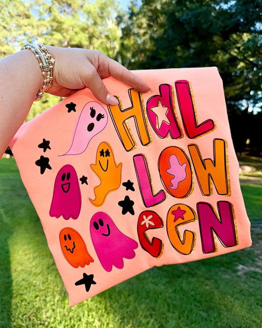 Pink Orange Halloween