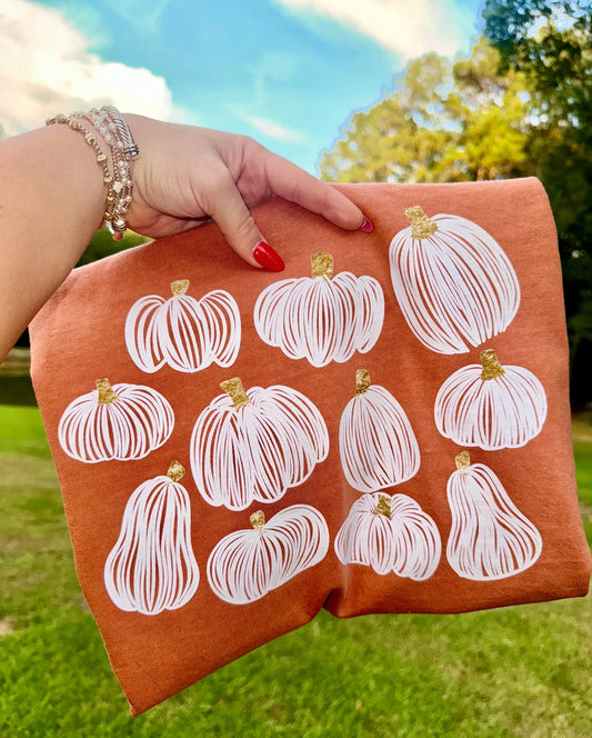 White Pumpkin Collage