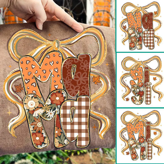 Brown Orange Plaid Name