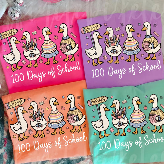 100 Days of School- Silly Goose