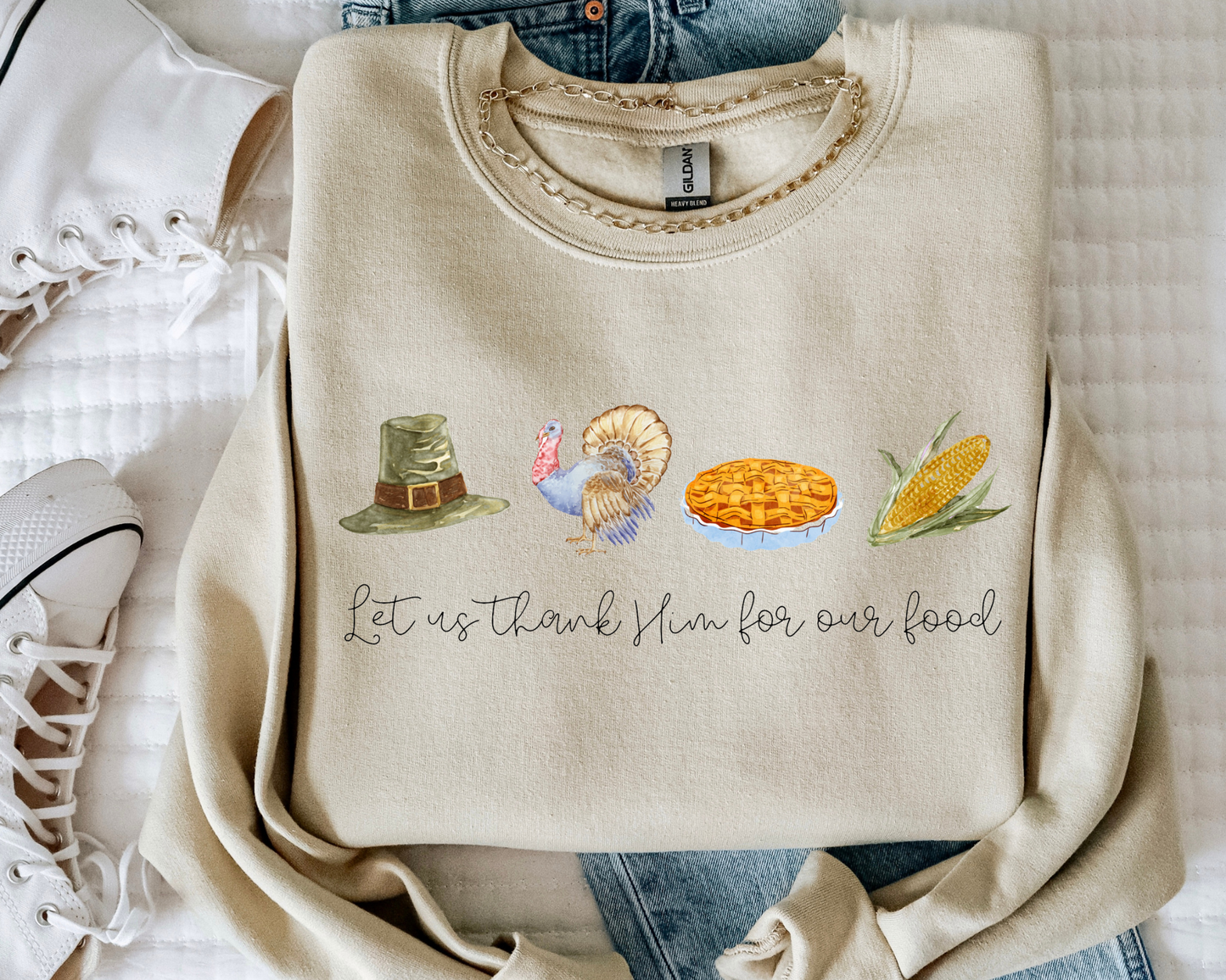 Let Us Thank Him For Our Food